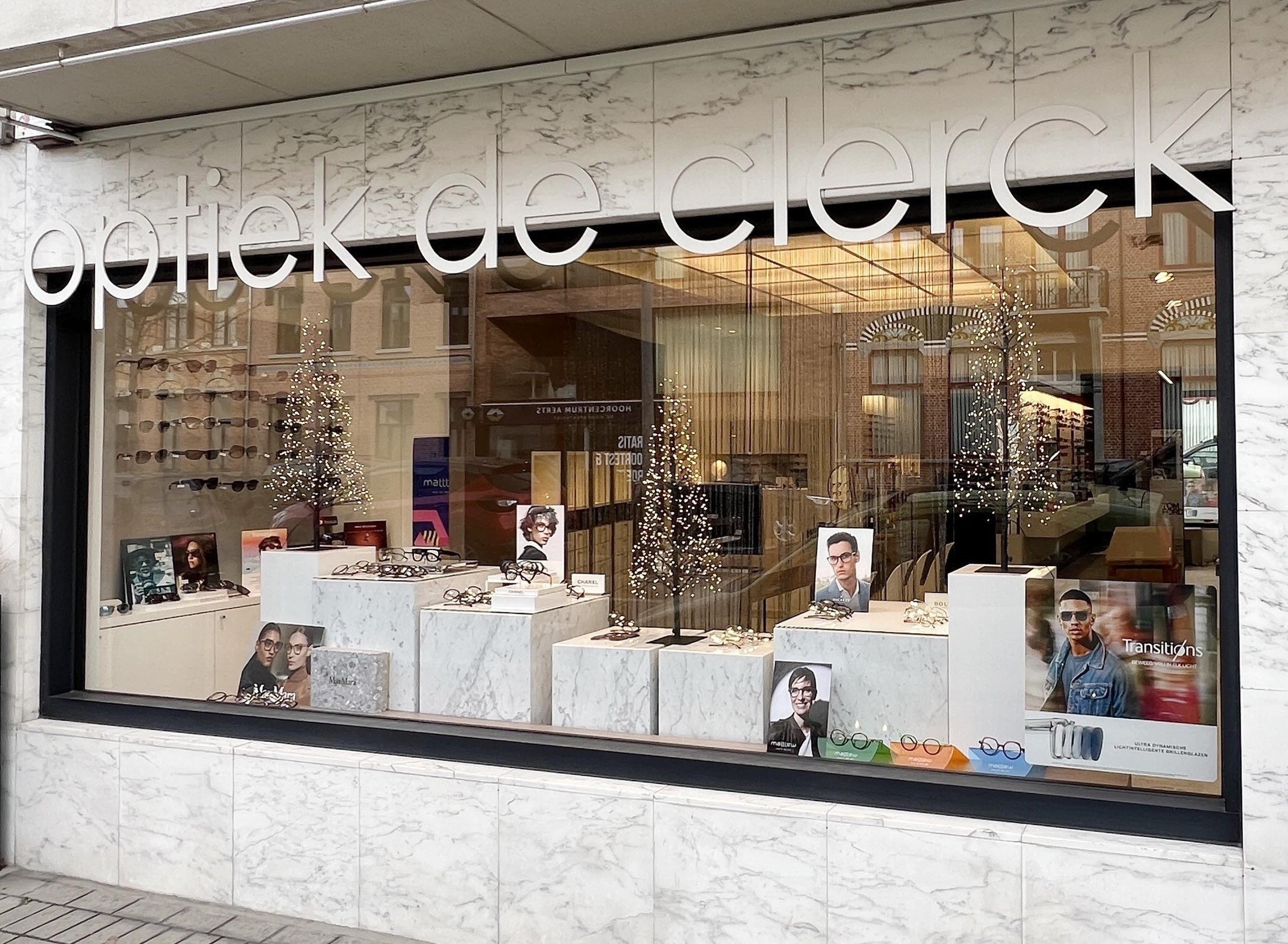 Sfeerbeeld van de winkel Optiek De Clerck in Dendermonde